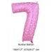 Number Balloons (Pink Color)